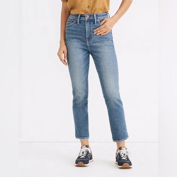 ❌SOLD❌Madewell Curvy Stovepipe Jeans in Ditmas Wash - 26 - Picture 4 of 10